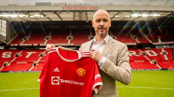 Erik ten Hag was unveiled as Manchester United manager at Old Trafford on Monday