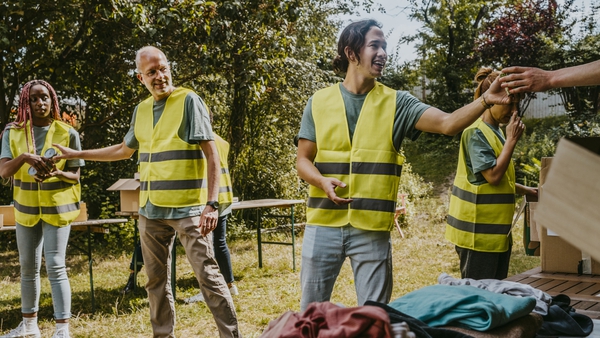 'Participants in our research became involved in volunteering principally to help others and to make social connections within the local community'. Photo: Getty Images (stock image - photo posed by models)
