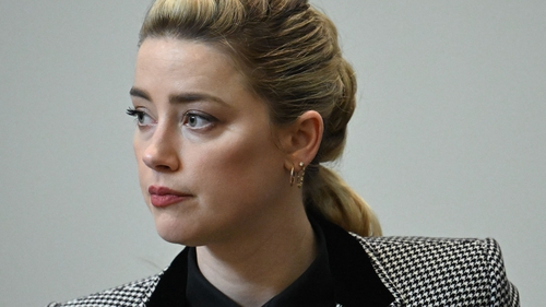 Amber Heard, pictured during the high-profile defamation case in the US state of Virginia in May