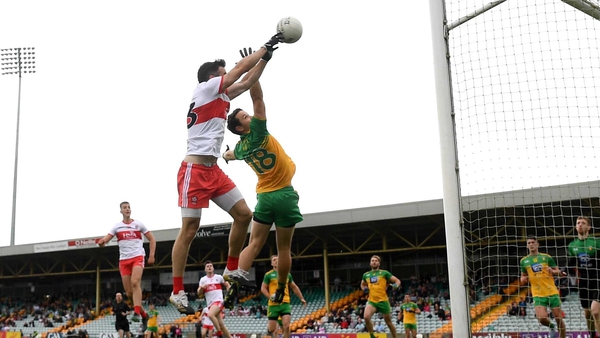 Donegal beat Derry by a point last year