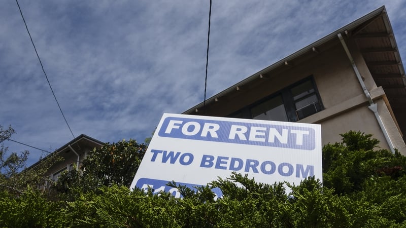 The average rent in Dublin is over 2000 euro - but rents are rising twice as fast outside the capital