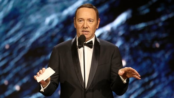 Charged: actor Kevin Spacey (file pic)