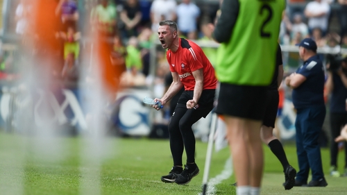 Rory Gallagher was appointed Derry football manager in 2019 and was handed a three-year extension last October