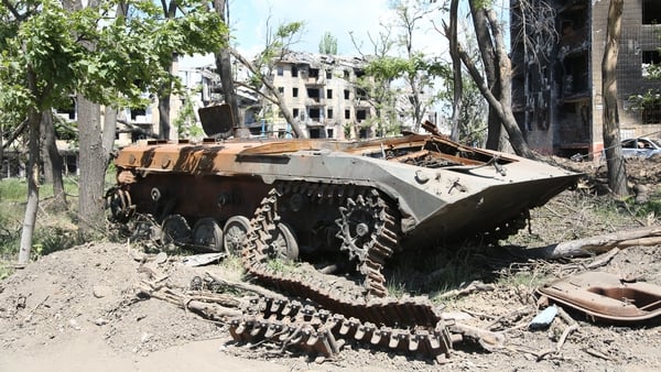 A view from damaged sites amid Russian attacks in Mariupol, Ukraine