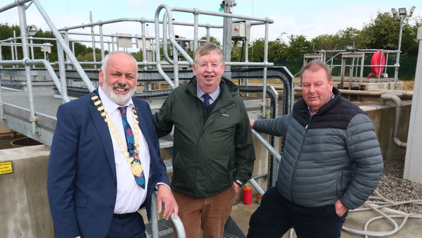 Cathaoirleach of Galway County Council Declan Keaveney, left, with councillors Michael Connolly and Declan Geraghty