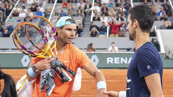 Rafael Nadal has won seven of his nine matches against Novak Djokovic at the French Open