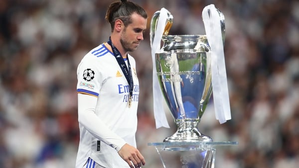 Bale's contract at Madrid is up after nine years and five Champions League trophies