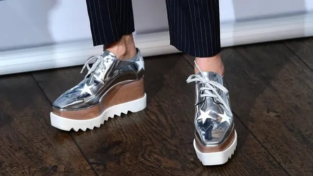 Celebs like Emma Thompson have been seen in McCartney's iconic platform trainers (Ian West/PA)