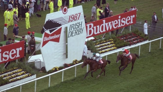 1987 Budweiser Irish Derby at the Curragh Racecourse in County Kildare.