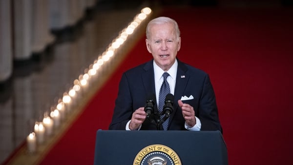 Joe Biden made a prime-time address to the American people