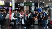 Dublin Airport has seen long queues at check-in this summer