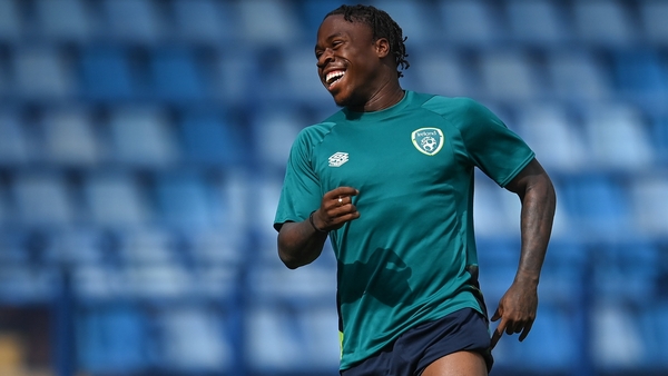 Michael Obafemi has caught the eye in training