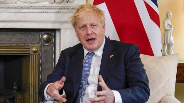 Boris Johnson has been under pressure since the publication of a damning report into parties held at Downing Street during Covid-19 lockdown