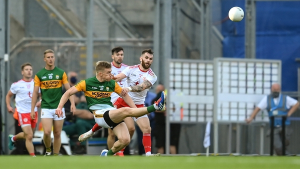 Walsh's last-gasp attempt to level the 2021 All-Ireland semi-final against Tyrone