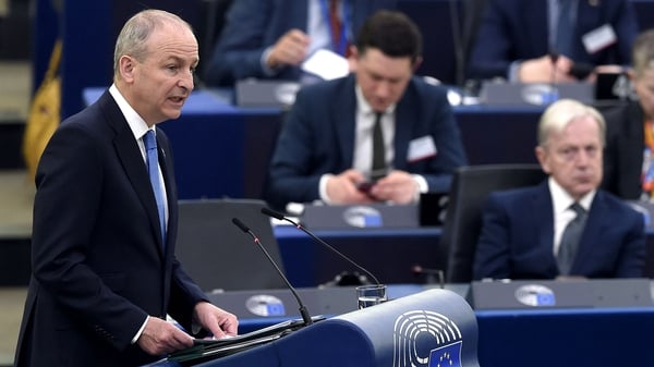 In his address, Micheál Martin outlined what EU membership has meant for Ireland