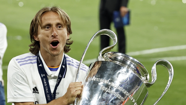 Luka Modric will remain at the Bernabeu for another season