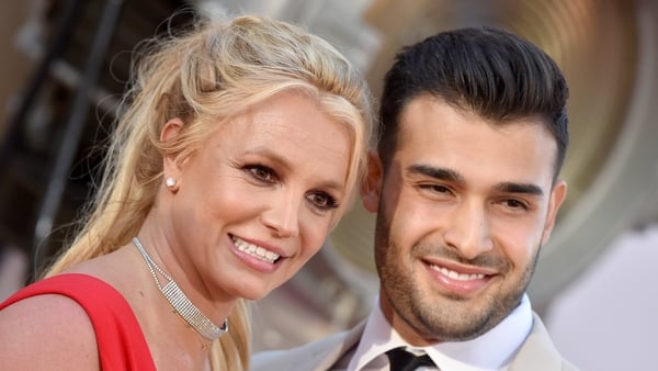 Britney Spears and Sam Asghari (pictured in Hollywood in July 2019) - Became engaged in September last year, with the singer joking that the proposal was 