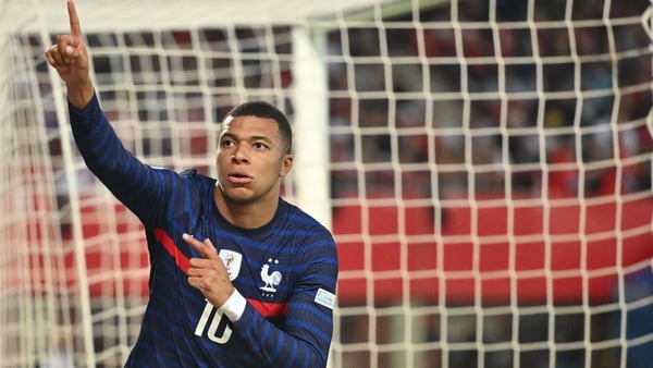 Mbappe netted his 27th senior international goal in Vienna
