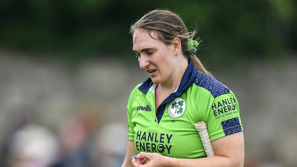 Shauna Kavanagh made her 100th appearance for Ireland in the defeat