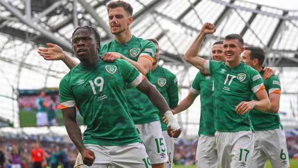 Michael Obafemi will not be able to build on his first Irish goal tonight