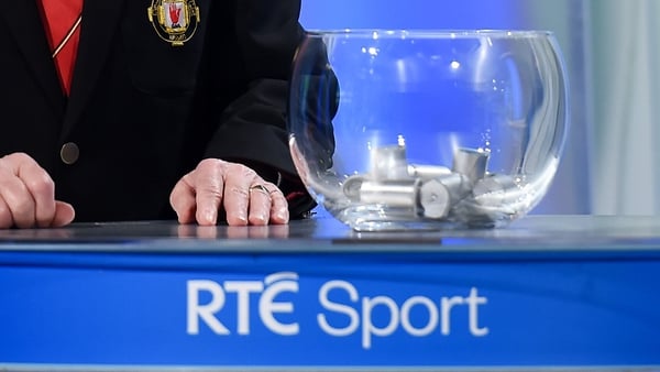 The draw will be held on RTÉ Radio 1's Morning Ireland