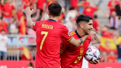 Carlos Soler opened the scoring for Spain