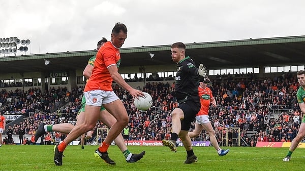 Sheridan's goal - Armagh's third - ended the game as a contest
