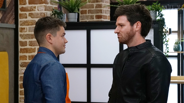 There are words between Zak and Cian on this week's Fair City