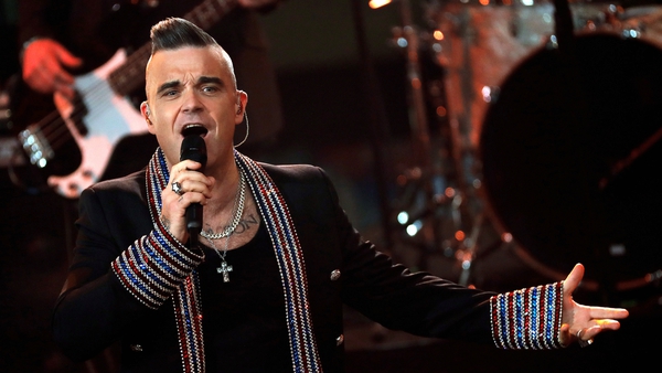 Robbie Williams - Will play the 3Arena on Saturday, 29 October