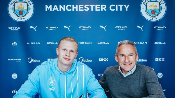 Erling Haaland: 'This is a proud day for me and my family. I have always watched City and have loved doing so in recent seasons'