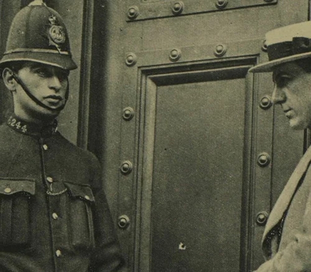 Site of Henry Wilson assentation Photo: The Illustrated London News,1st of July 1922