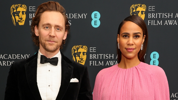 Tom Hiddleston and Zawe Ashton, pictured at the British Academy Film Awards in London in March