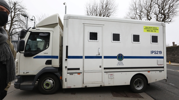 An Irish Prison Service truck (File pic: RollingNews.ie)