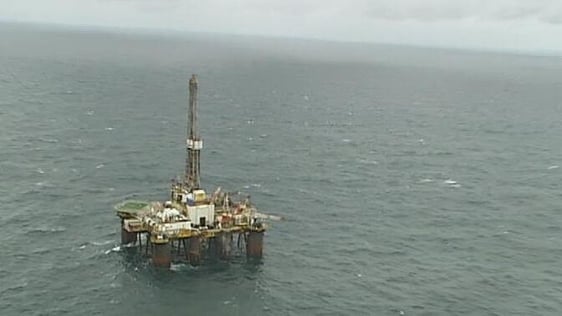 Shell E&P Ireland drilling rig, off the County Mayo coast (2007)