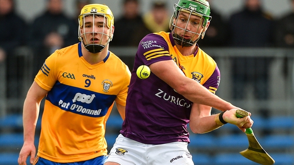 Wexford were three-point winners over Clare in the second round of this year's Allianz Hurling League