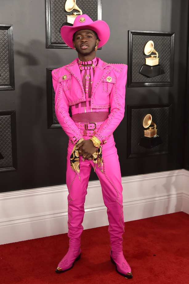 Lil Nas X attends the 62nd Annual Grammy Awards at Staples Center 