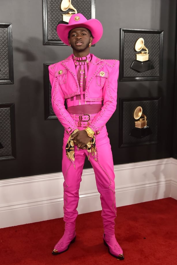 Lil Nas X attends the 62nd Annual Grammy Awards at Staples Center