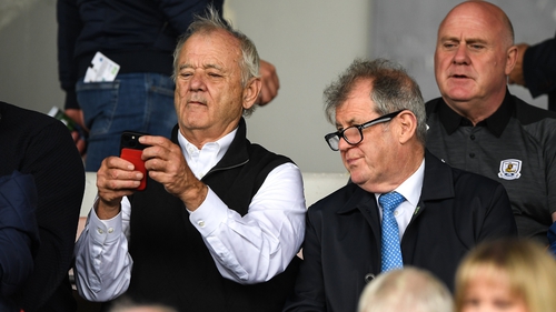 Bill Murray pictured with JP McManus at Semple Stadium on Saturday. Photos by Ray McManus/Sportsfile
