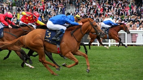 Naval Crown (sands' rail) scored a Group One win on just his second start in the sprinting division