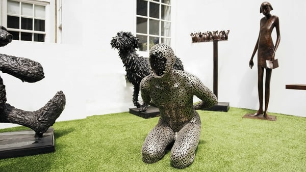 Seo Young Deok's Anguish (€40,000) is featured in the Gormleys Secret Sculpture Garden exhibition