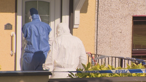 Police were called to the property shortly before 11am where the body was discovered inside