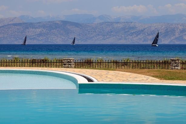 An image of Apraos Beach House pool area