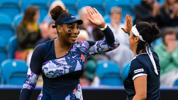 Serena Williams teamed up with World No 3 Ons Jabeur of Tunisia