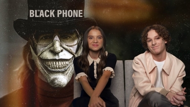 The Black Phone stars Madeline McGraw and Mason Thames talk to Alan Corr