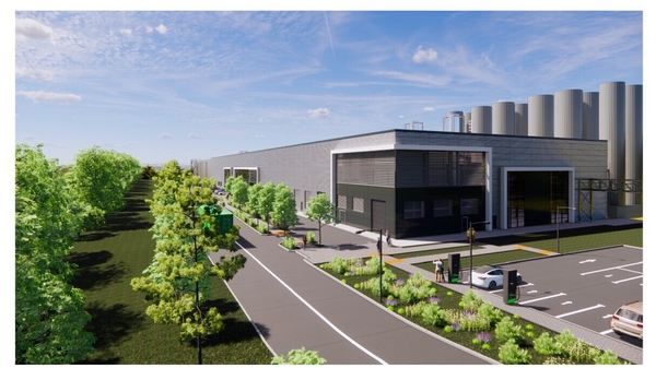 A computer generated image of Glanbia's new cheese plant at Belview in Co Kilkenny