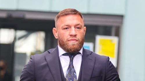 Conor McGregor pictured leaving Blanchardstown District Court (Pic: RollingNews.ie)