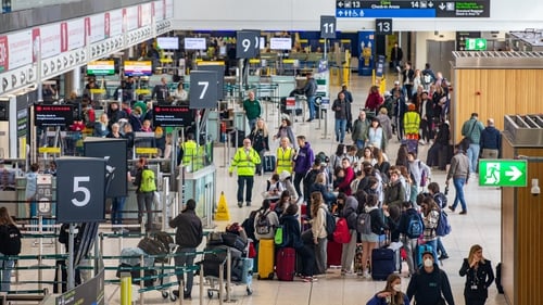 The army has been put on standby to help with security at Dublin Airport