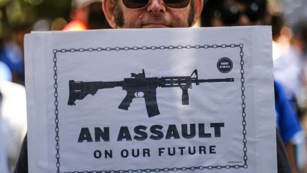 A 'March for Our Lives' rally in Los Angeles, California