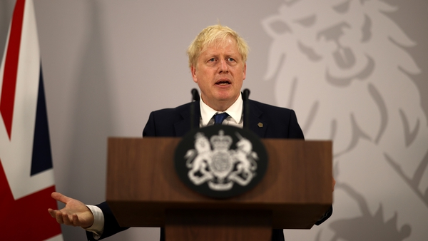 Boris Johnson is at a Commonwealth leaders' summit in Rwanda