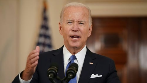 Joe Biden said that the ruling "took away" Americans' constitutional right